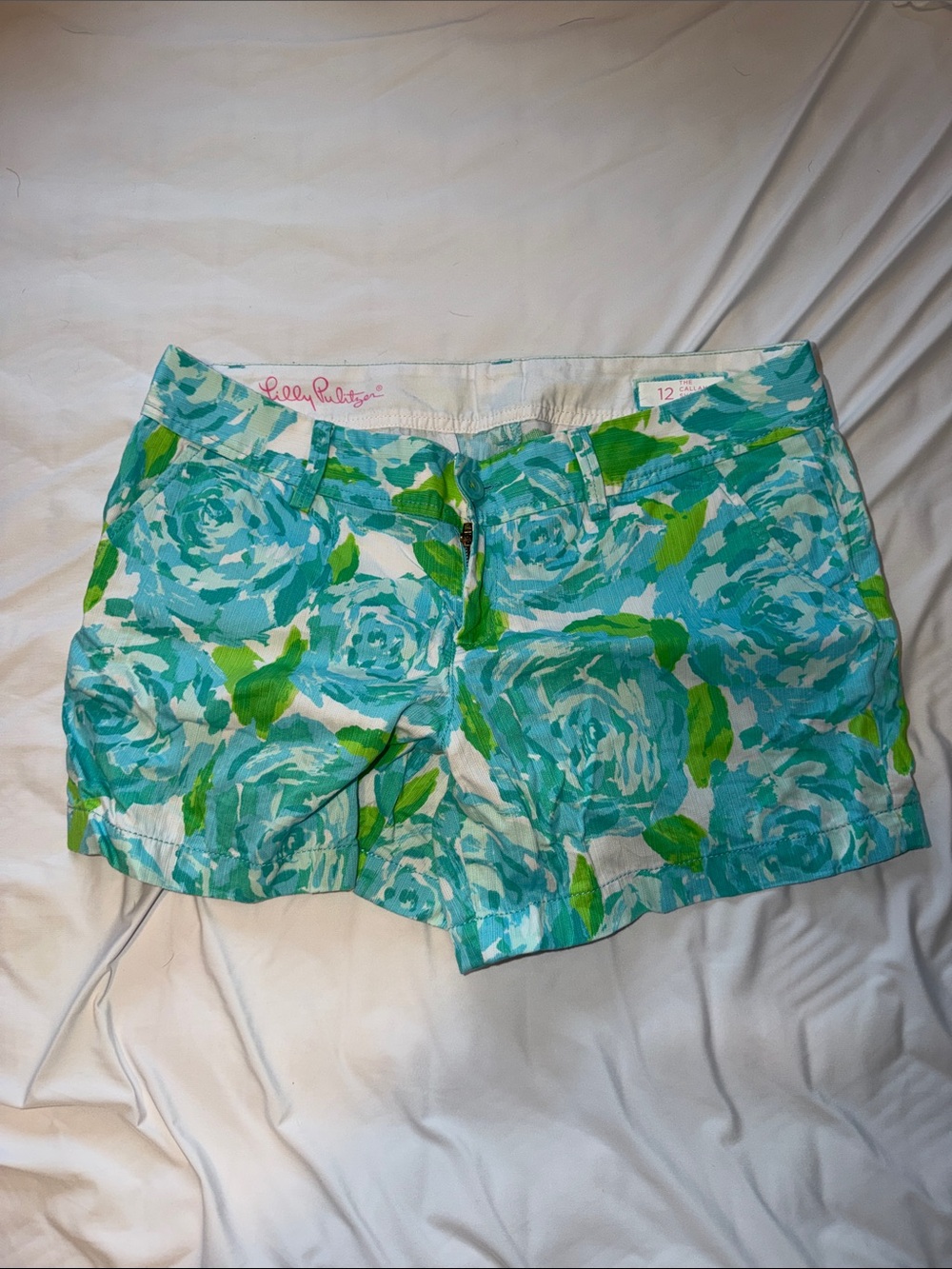 Lilly Pulitzer Callahan Shorts First Impressions (Blue)